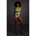 Body verde neón con escote griego - Imagen 3