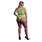 Body verde neón con escote griego - Imagen 8