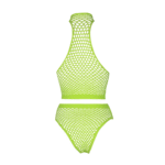 Conjunto verde neón de cuello alto con braga - Imagen 6
