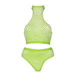 Conjunto verde neón de cuello alto con braga - Imagen 11