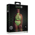 Conjunto verde neón de cuello alto con braga - Imagen 7