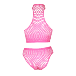 Conjunto verde neón de cuello alto con braga - Imagen 24