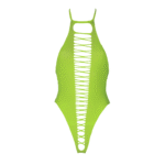 Body verde neón de corte alto - Imagen 5