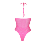 Body rosa neón con cuello halter - Imagen 18