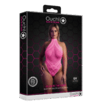 Body rosa neón con cuello halter - Imagen 13