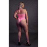 Body rosa neón con cuello halter - Imagen 16