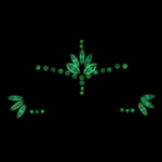 Ouch! Pegatinas joya para el cuerpo Glow in the dark para el rostro - Imagen 3
