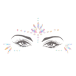 Ouch! Pegatinas joya para el cuerpo Glow in the dark para el rostro - Imagen 4
