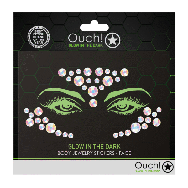 Pegatinas faciales luminosas Ouch! by Shots
