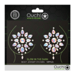 Pegatinas para pezones Ouch! by Shots con efecto luminiscente