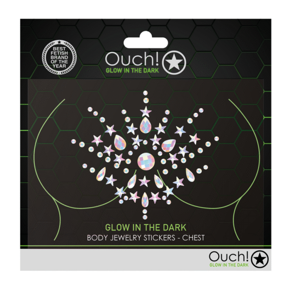 Pegatinas joya para el pecho Ouch! by Shots
