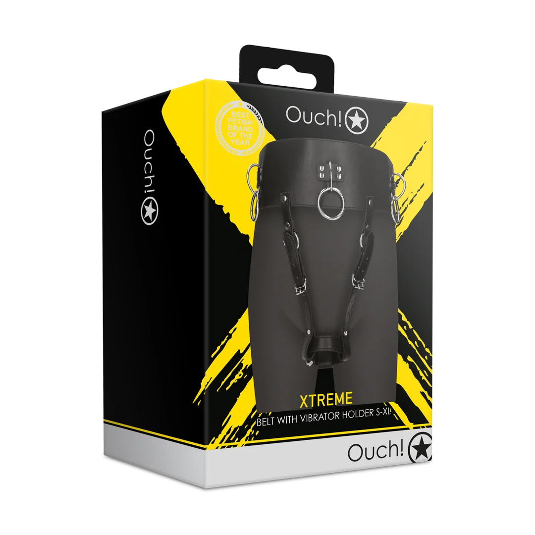 Cinturón Ouch! by Shots con soporte para vibrador - Imagen 1