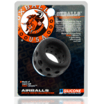 Anillo para estirar los testículos con orificios de ventilación, Black Ice