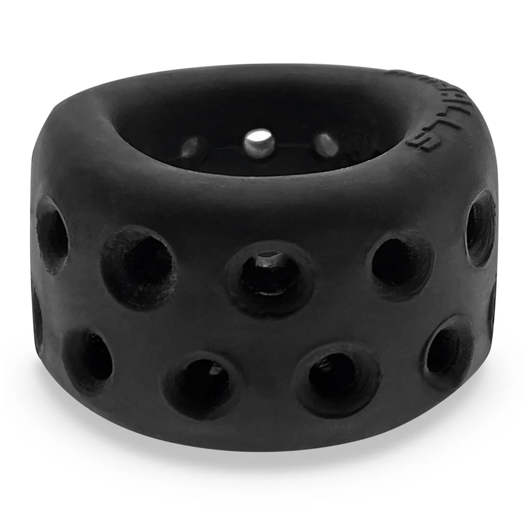 Anillo para estirar los testículos con orificios de ventilación, Black Ice - Imagen 3