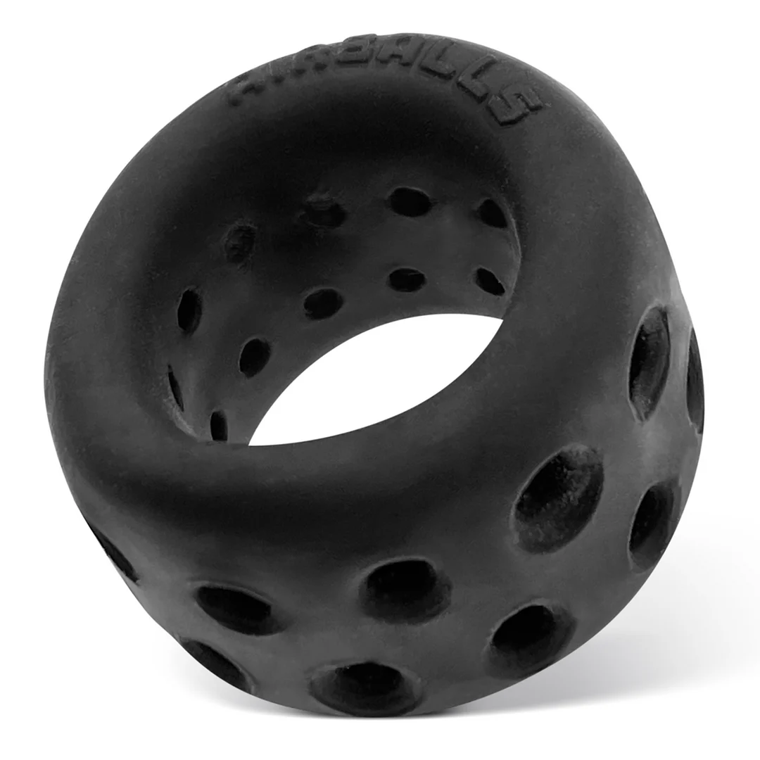 Anillo para estirar los testículos con orificios de ventilación, Black Ice - Imagen 4