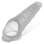 Funda para pene con 3 insertos tipo bala, Hielo transparente - Imagen 2