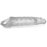 Funda para pene con 3 insertos tipo bala, Hielo transparente - Imagen 4