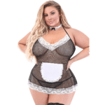 Disfraz Chamber Maid negro