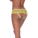 Braguita hipster de malla Magic Silk con abertura en la entrepierna - Imagen 7