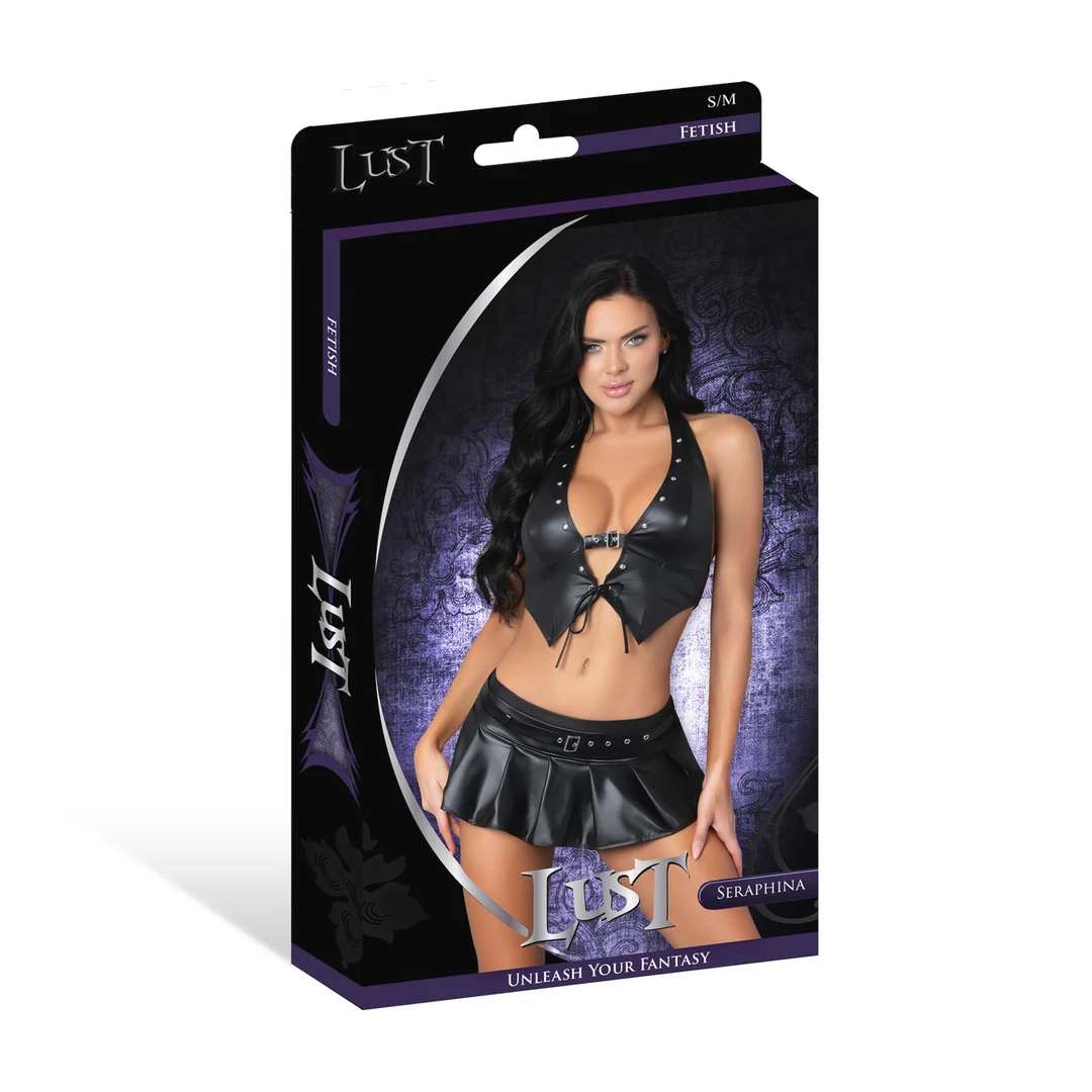 Top halter Seraphina con falda y tanga - Imagen 10