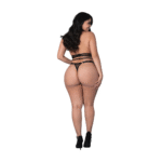 Top halter y tanga con anilla Nadia - Imagen 2