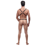 Arnés bondage para hombre de talla única con anillas ajustables, Male Power - Imagen 3