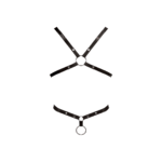 Arnés bondage para hombre de talla única con anillas ajustables, Male Power - Imagen 4