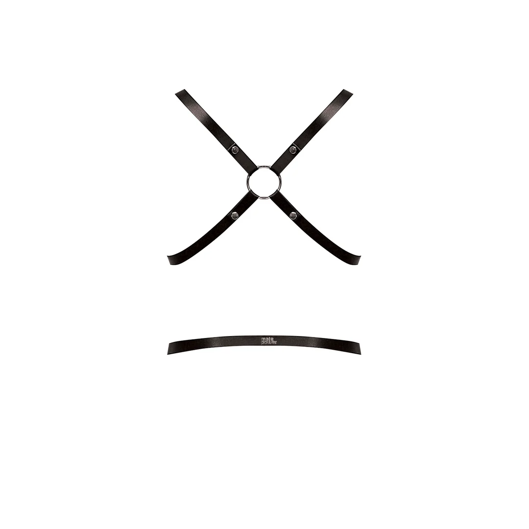 Arnés bondage para hombre de talla única con anillas ajustables, Male Power - Imagen 5