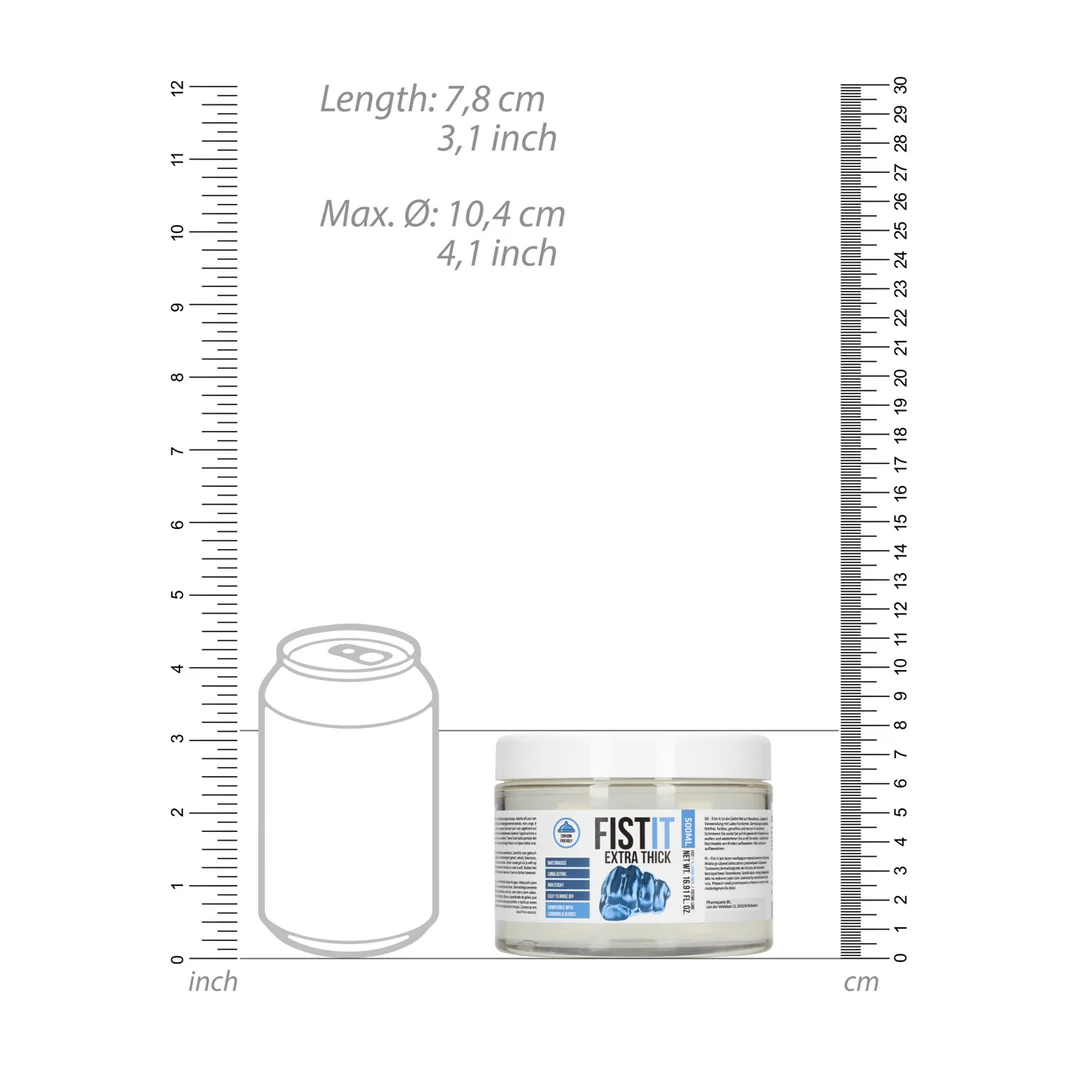 Fist It lubricante extragrueso 500 ml - Imagen 5