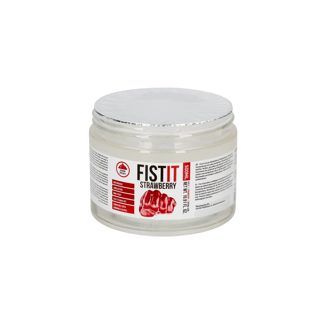Fist It lubricante extragrueso de fresa 500 ml - Imagen 3