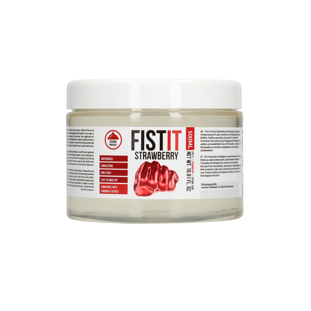 Fist It lubricante extragrueso de fresa 500 ml - Imagen 6