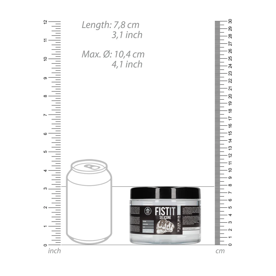 Lubricante de silicona, dermatológicamente testado y compatible con preservativos de látex, sin perfume y sin sabor, 500 ml, Fist It by Shots - Imagen 6