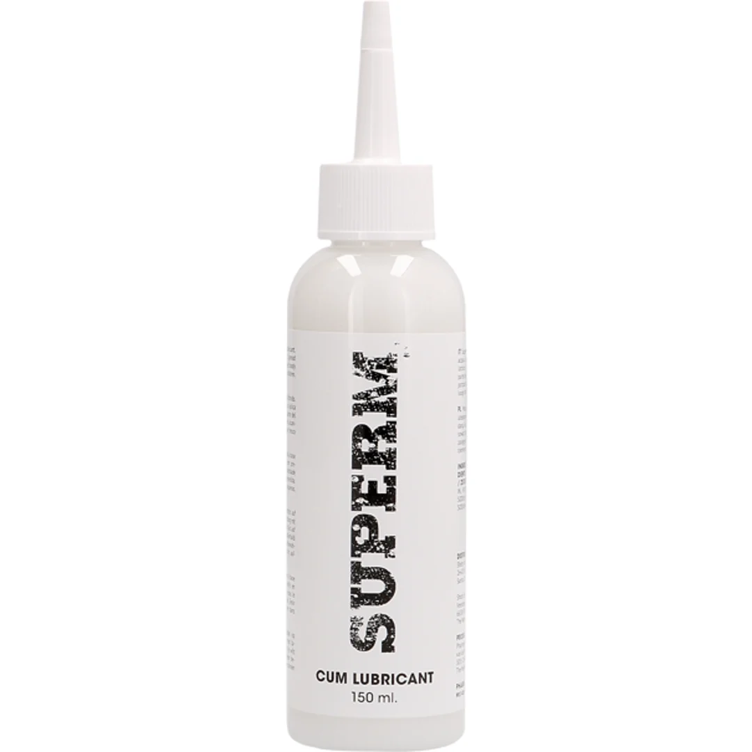 Lubricante de base acuosa con fórmula híbrida, compatible con preservativos de látex, sin perfume ni sabor, 150 ml, Superm - Imagen 1