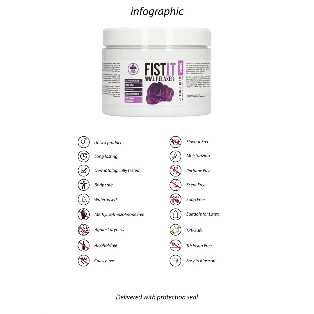 Relajante anal Fist It 500 ml - Imagen 5