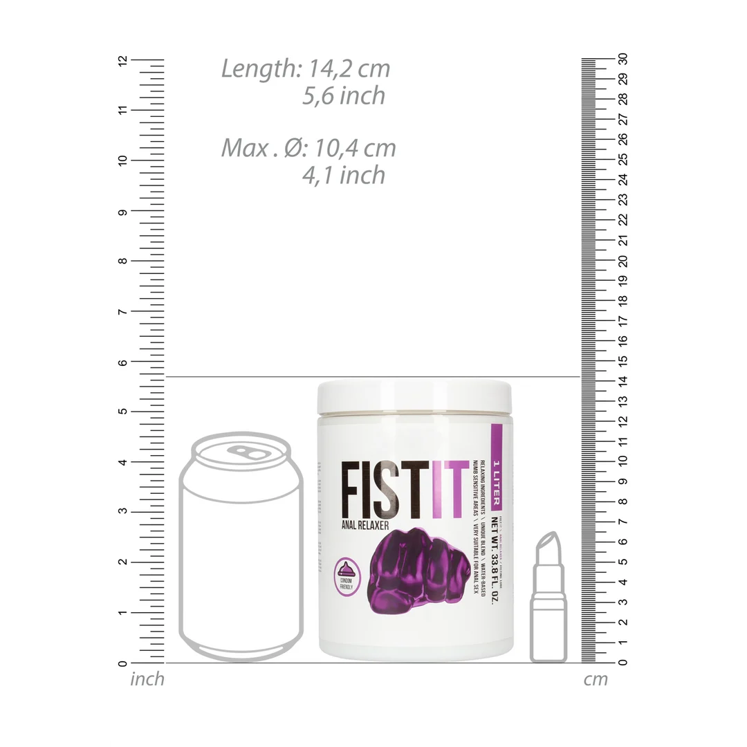 Fist It Anal Relaxer 1000 ml - Imagen 5