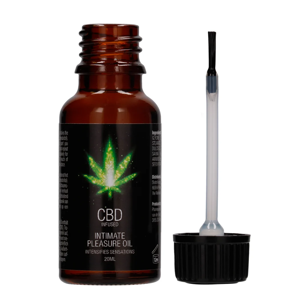 Aceite estimulante CBD Intimate Pleasure Oil - 0,7 fl oz / 20 ml - Imagen 1