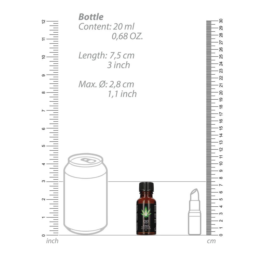 Aceite estimulante CBD Intimate Pleasure Oil - 0,7 fl oz / 20 ml - Imagen 5