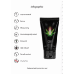 Lubricante neutro, crema masturbatoria con CBD para la vulva, sin perfume ni sabor, 50 ml, Pharmquests by Shots - Imagen 4