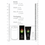 Lubricante neutro, crema masturbatoria con CBD para la vulva, sin perfume ni sabor, 50 ml, Pharmquests by Shots - Imagen 6