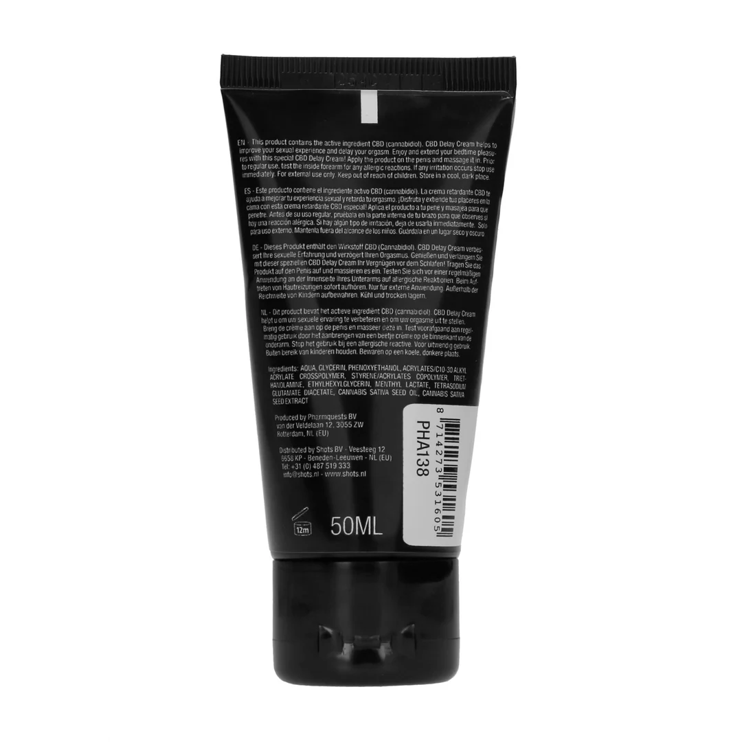Pharmquests CBD Cannabis Delay Spray 50 ml - Imagen 2