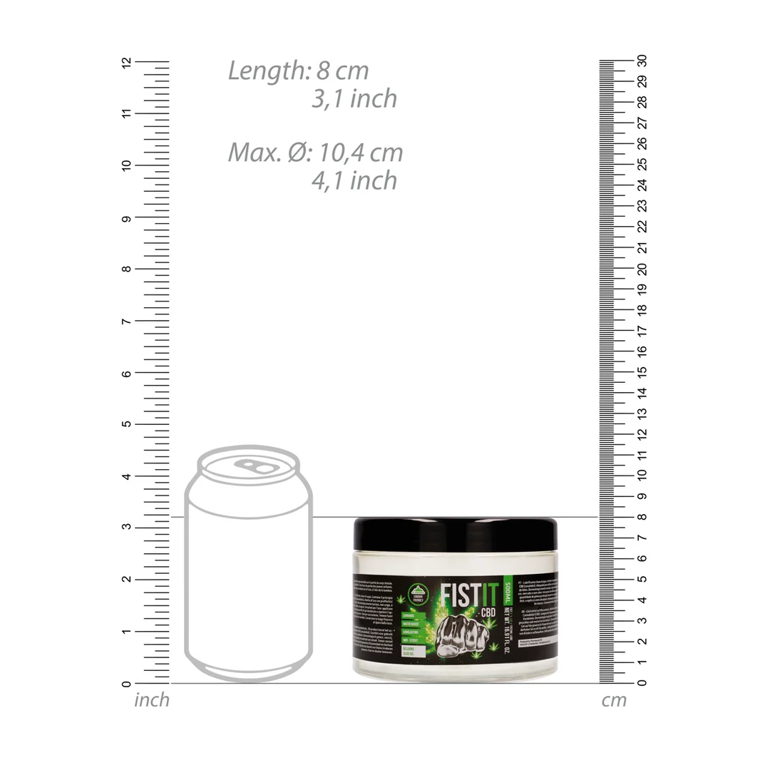 Lubricante Fist It CBD 500 ml - Imagen 6