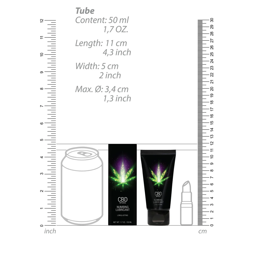 Pharmquests by Shots lubricante con CBD y efecto adormecedor 50 ml - Imagen 6