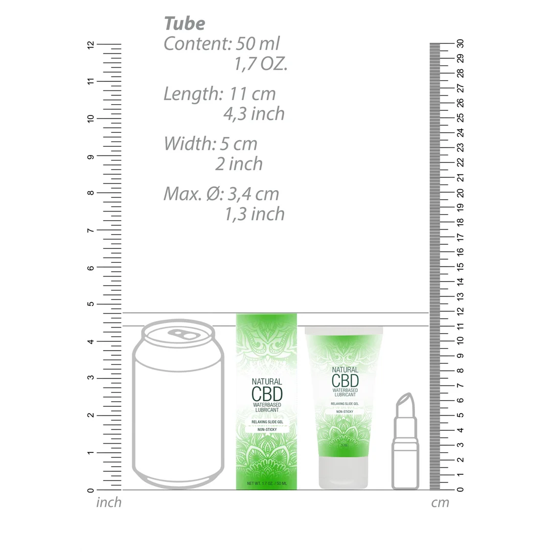 Lubricante natural de base acuosa Pharmquests CBD - Imagen 6