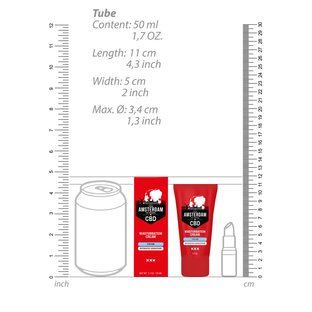 Pharmquests by Shots crema masturbatoria con CBD para él, 50 ml - Imagen 5