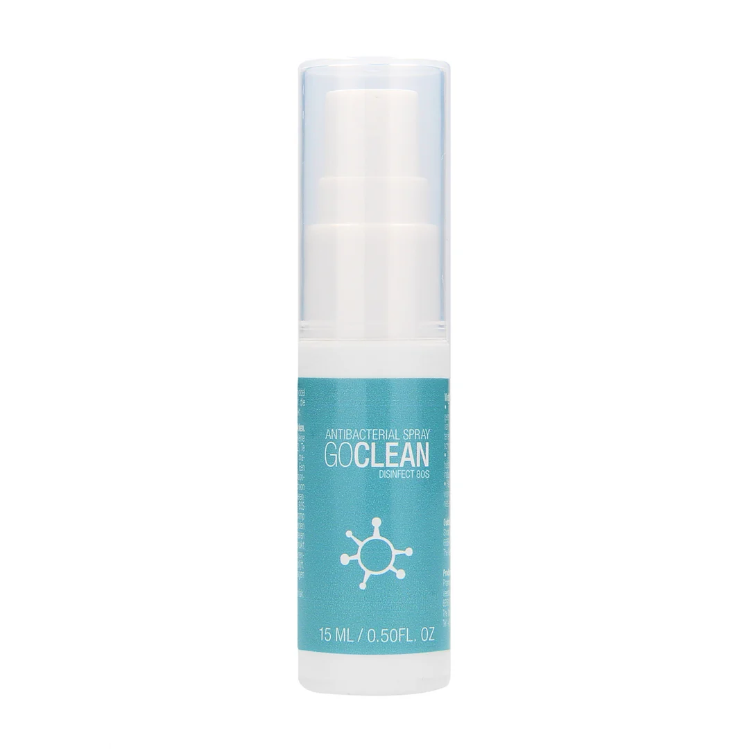 Toy cleaner – Desinfectante listo para usar Go Clean para superficies duras – apto para todos los géneros – Pharmquests by Shots – 15 ml - Imagen 1