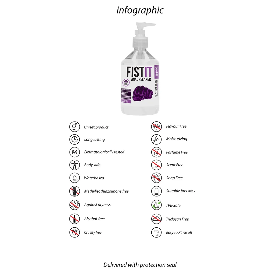Relajante anal Fist It 500 ml - Imagen 2