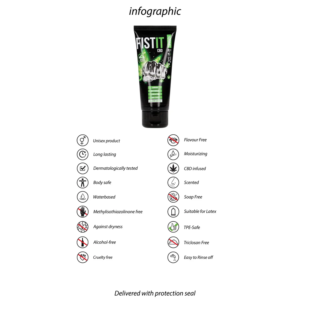 Lubricante Fist It CBD 100 ml - Imagen 2