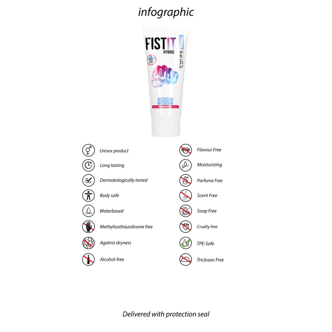 Lubricante híbrido Fist It 100 ml - Imagen 2