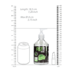 Lubricante de base acuosa, fórmula natural y vegana, sin perfume y sin sabor, 500 ml, Fist It by Shots - Imagen 4
