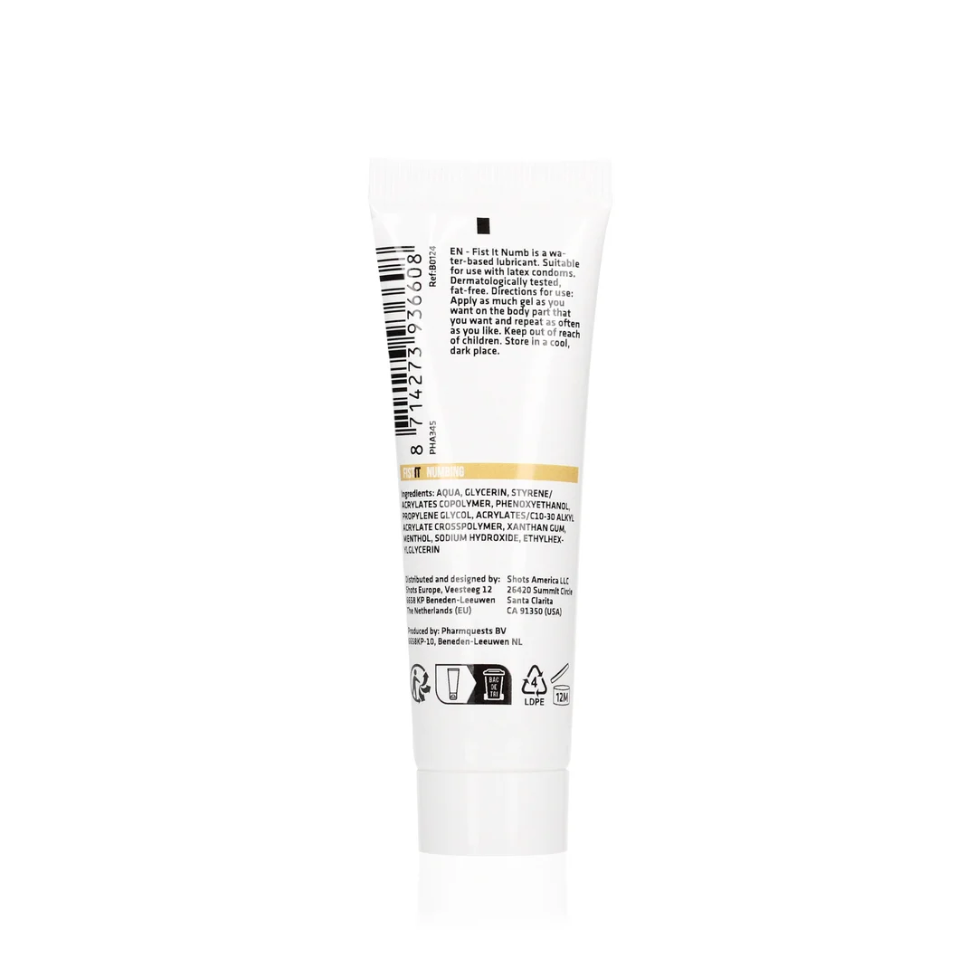 Lubricante anestésico Fist It 25 ml - Imagen 1